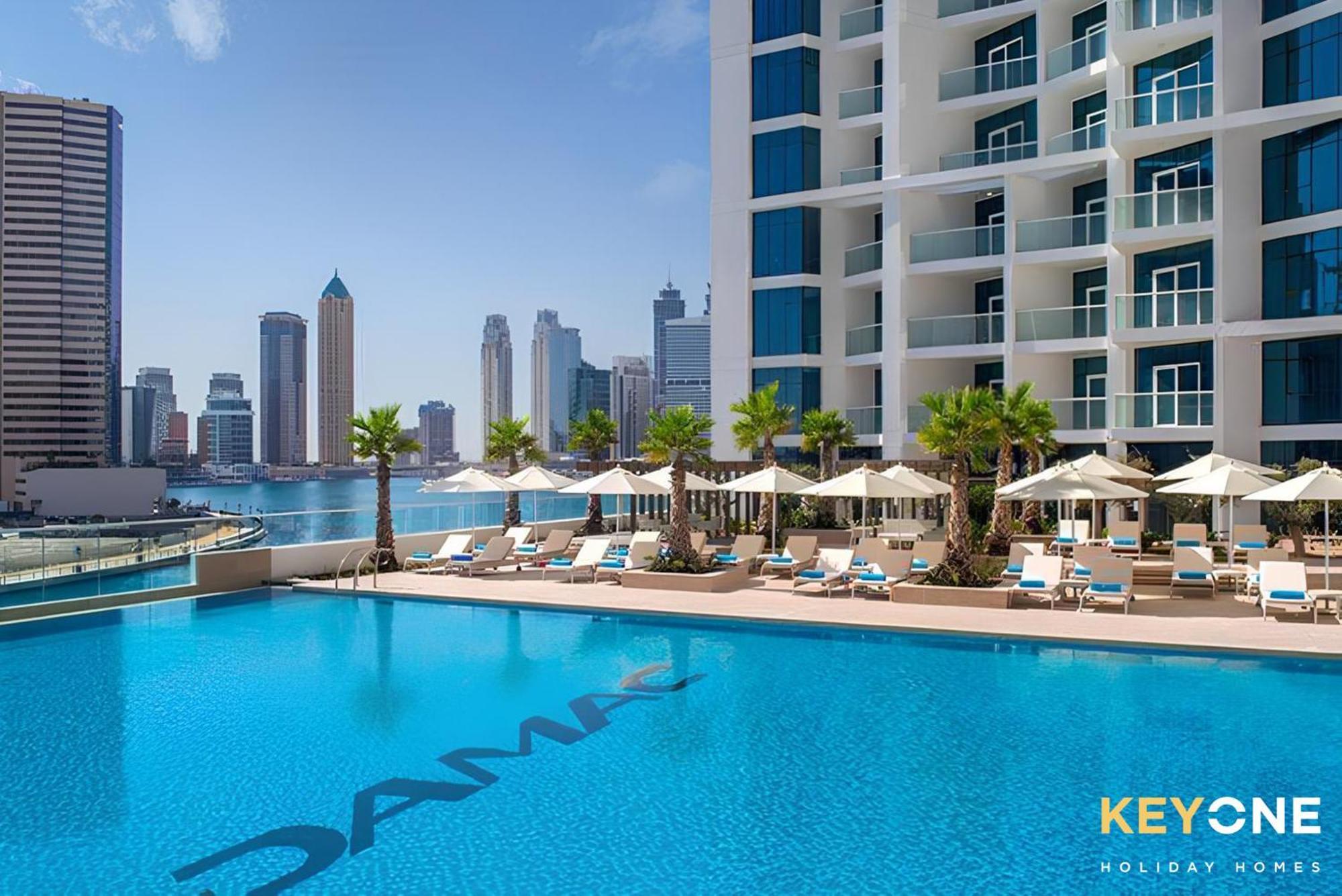 KeyOne - Studio in DAMAC Maison Privé Dubái Exterior foto
