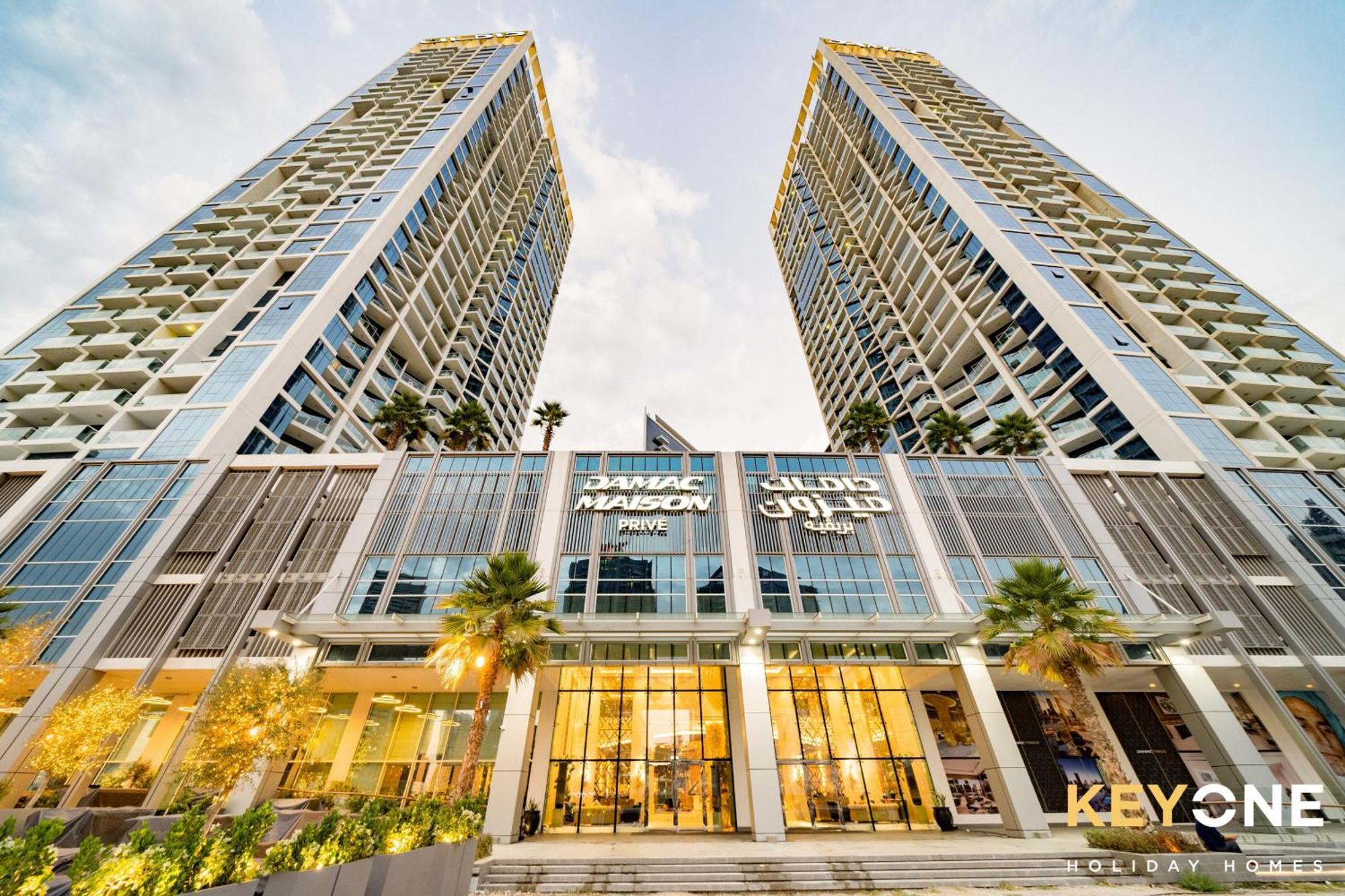KeyOne - Studio in DAMAC Maison Privé Dubái Exterior foto