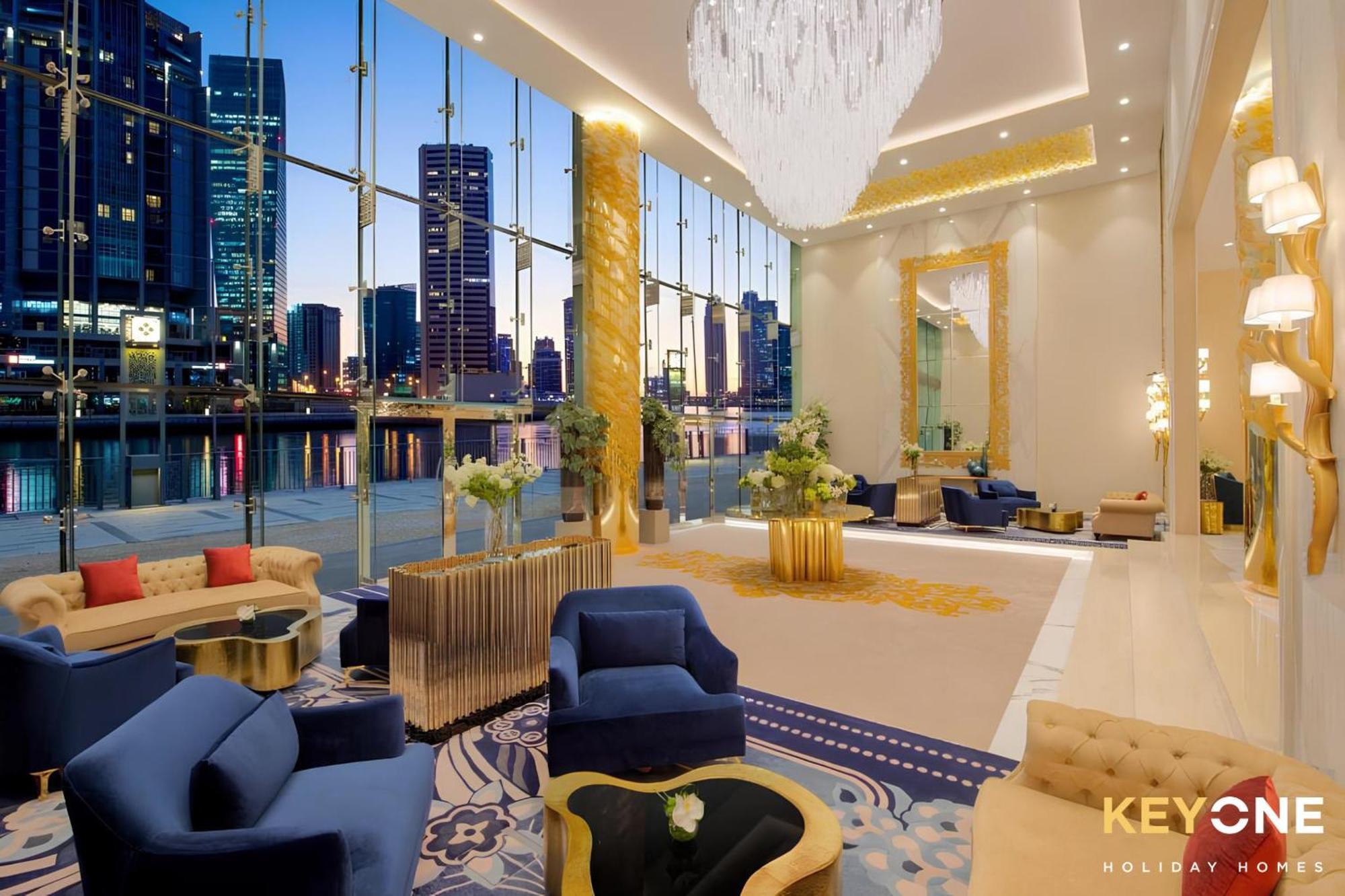 KeyOne - Studio in DAMAC Maison Privé Dubái Exterior foto